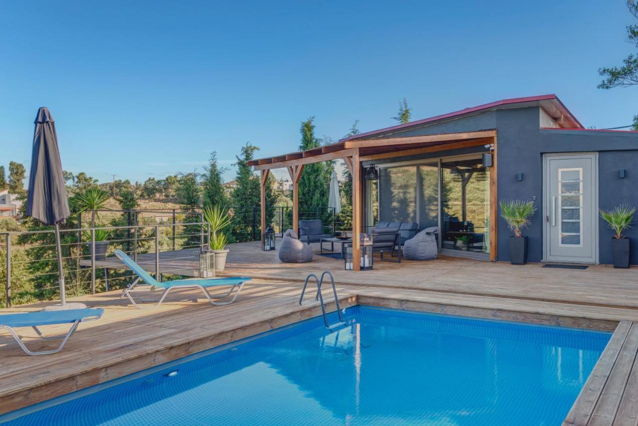 Private Pool Villa Ggki Skepasti Exterior foto